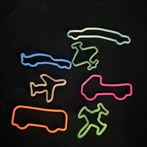 Vintage silly bands-vehicles